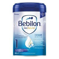 Bebilon ProFutura Cesar Biotik 1 Mleko początkowe dla niemowląt od urodzenia 800 g