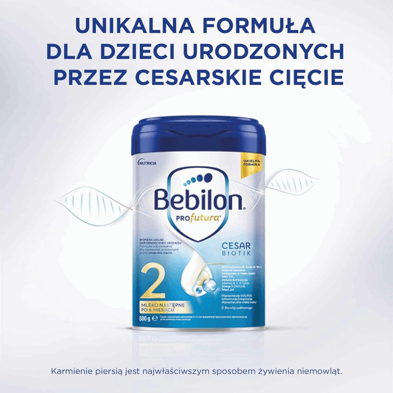 Bebilon ProFutura Cesar Biotik 2 Mleko następne po 6. miesiącu 800 g