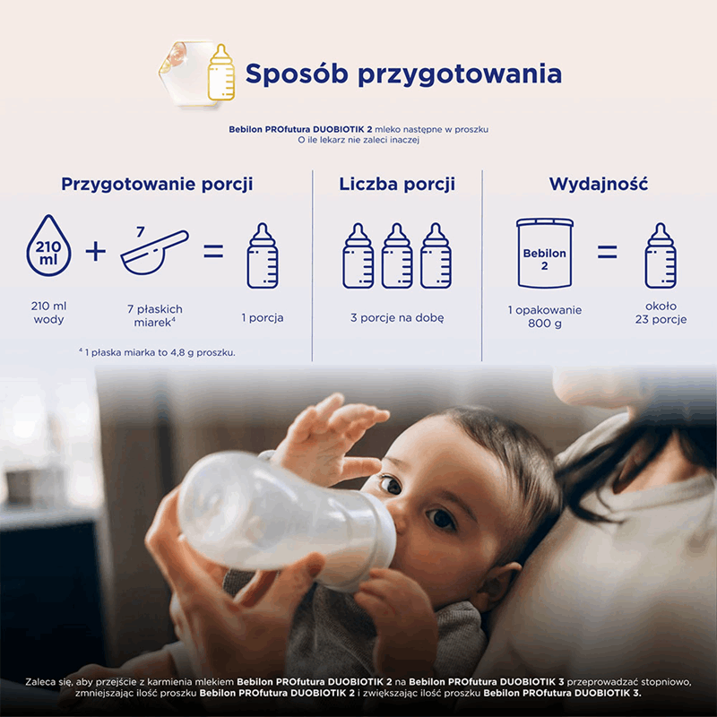 Bebilon Profutura Duo Biotik 2 mleko następne po 6. miesiącu, 800 g