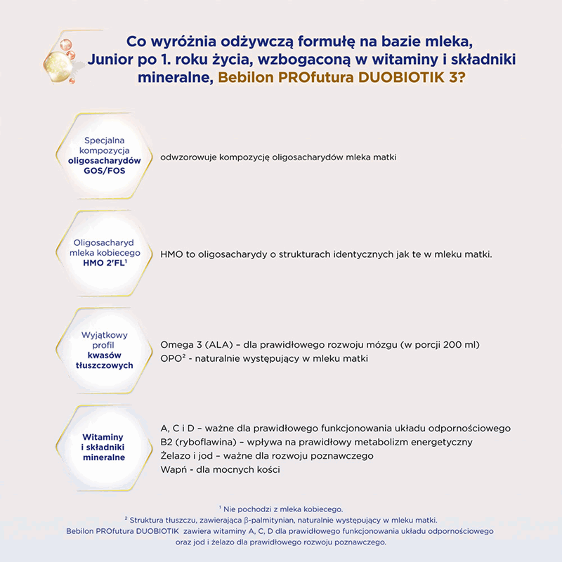 Bebilon Profutura Duo Biotik 3 formuła na bazie mleka po 1. roku, 800 g