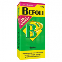 Befoli tabletki o przedłużonym uwalnianiu, 40 szt.