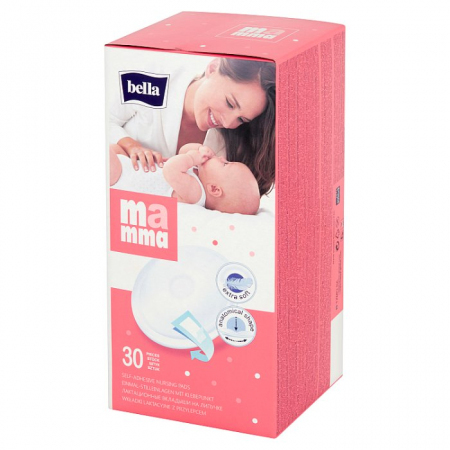 BELLA MAMMA Wkładki laktacyjne z przylepcem 30 szt.