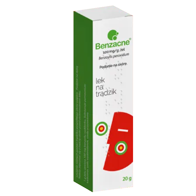 Benzacne 100 mg/g żel, 20 g