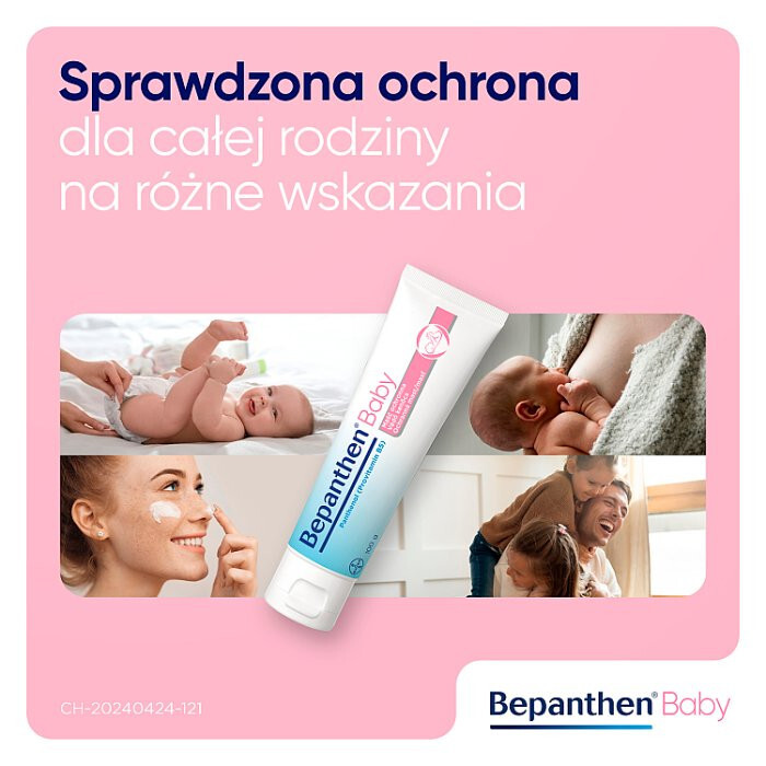 Bepanthen Baby maść ochronna na odparzenia u niemowląt, 30 g