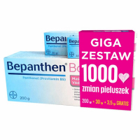 Bepanthen Baby maść ochronna Zestaw 200 g + 30 g + 3,5 g, 1 szt.
