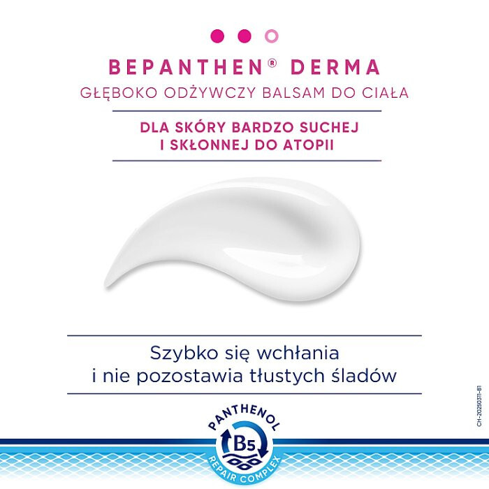 Bepanthen Derma Głęboko odżywczy balsam do ciała, 400 ml