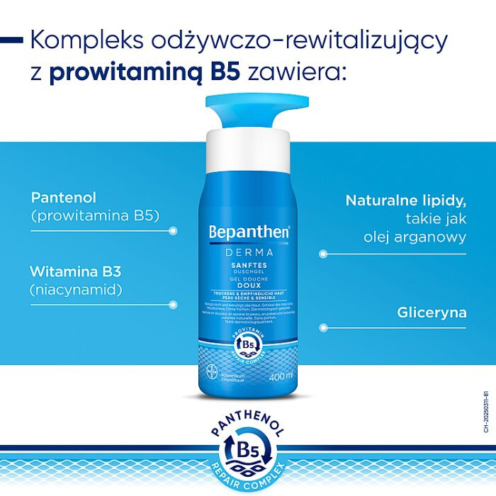 Bepanthen Derma żel do mycia ciała, 400 ml