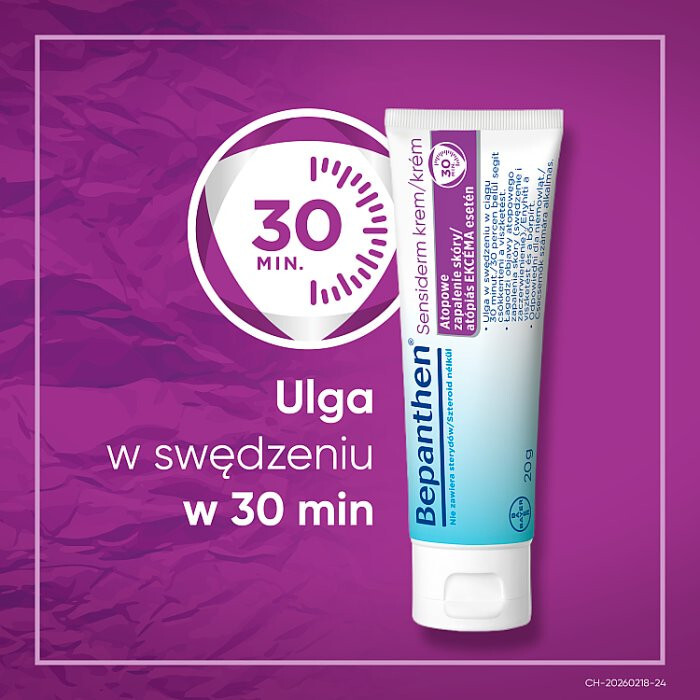 Bepanthen Sensiderm krem, 20 g