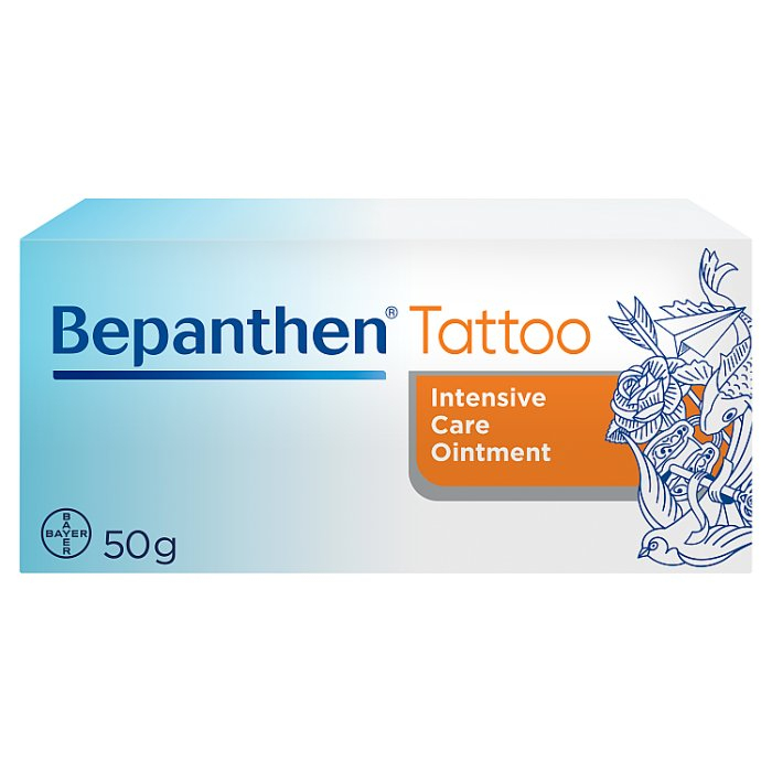 Bepanthen Tattoo maść pielęgnacyjna i ochronna do tatuażu, 50 g