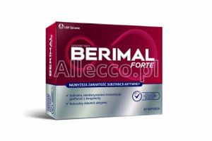 Berimal Forte kapsułki z bergamoty, 30 szt.