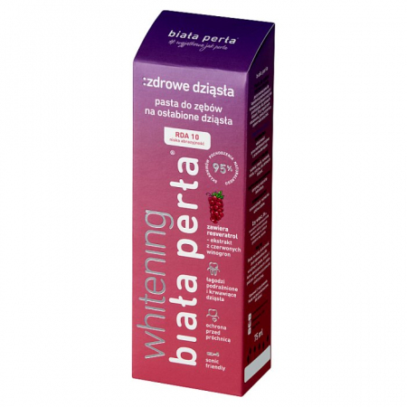 BIAŁA PERŁA PROPERIO Pasta do zębów - zdrowe dziąsła 75 ml