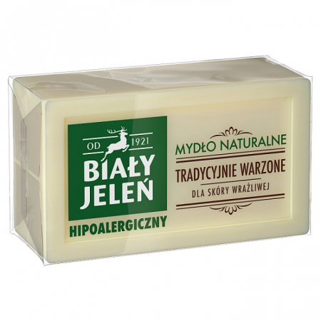 BIAŁY JELEŃ mydło naturalne hipoalergiczne 150g