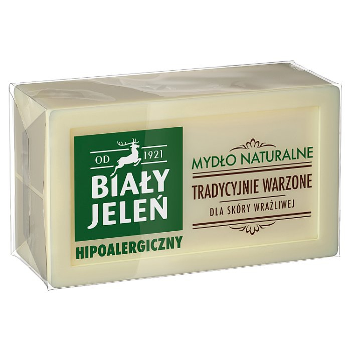 Biały Jeleń mydło naturalne hipoalergiczne, 150 g