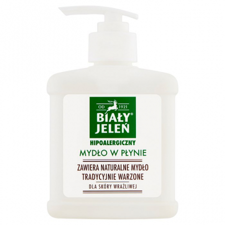 BIAŁY JELEŃ mydło w płynie hipoalergiczne 500 ml