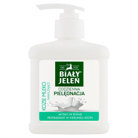 BIAŁY JELEŃ mydło w płynie KOZIE MLEKO 500 ml