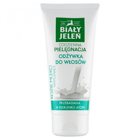 BIAŁY JELEŃ odżywka do włosów kozie mleko 200 ml
