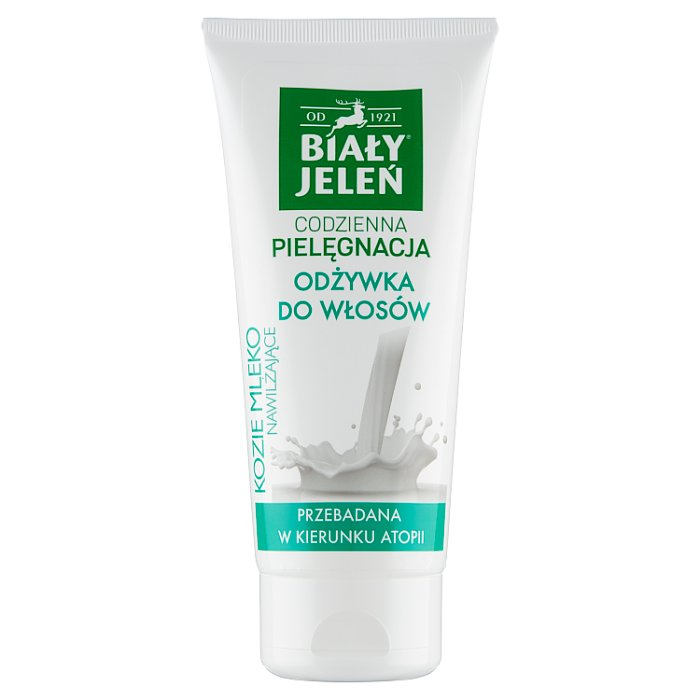 Biały Jeleń odżywka do włosów kozie mleko, 200 ml