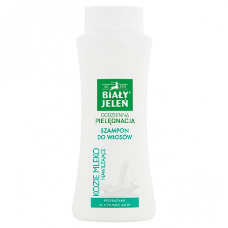 BIAŁY JELEŃ szampon do włosów kozie mleko 300 ml