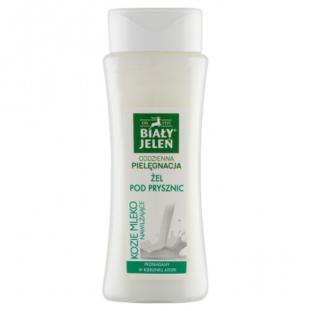 BIAŁY JELEŃ żel pod prysznic kozie mleko 250 ml