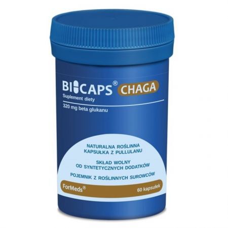 BICAPS Chaga 60 kapsułek