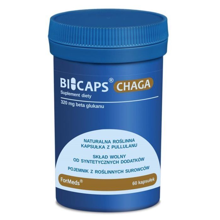 BICAPS Chaga 60 kapsułek