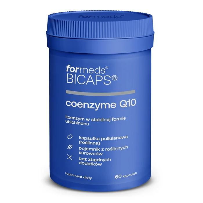 Bicaps Coenzyme Q10 kapsułki z koenzymem Q10 ubichinon, 60 szt.