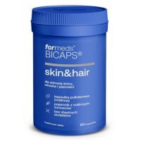 Bicaps Skin & Hair kapsułki na skórę i włosy, 60 szt.