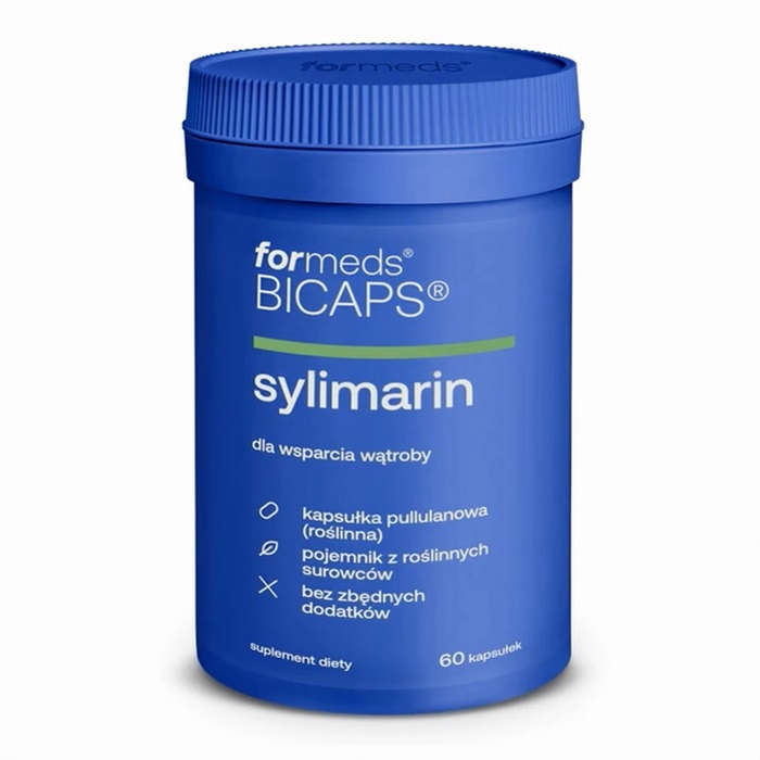 Bicaps Sylimarin kapsułki na wątrobę ForMeds, 60 szt.
