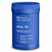 Bicaps Zinc 15 kapsułki, 60 szt.