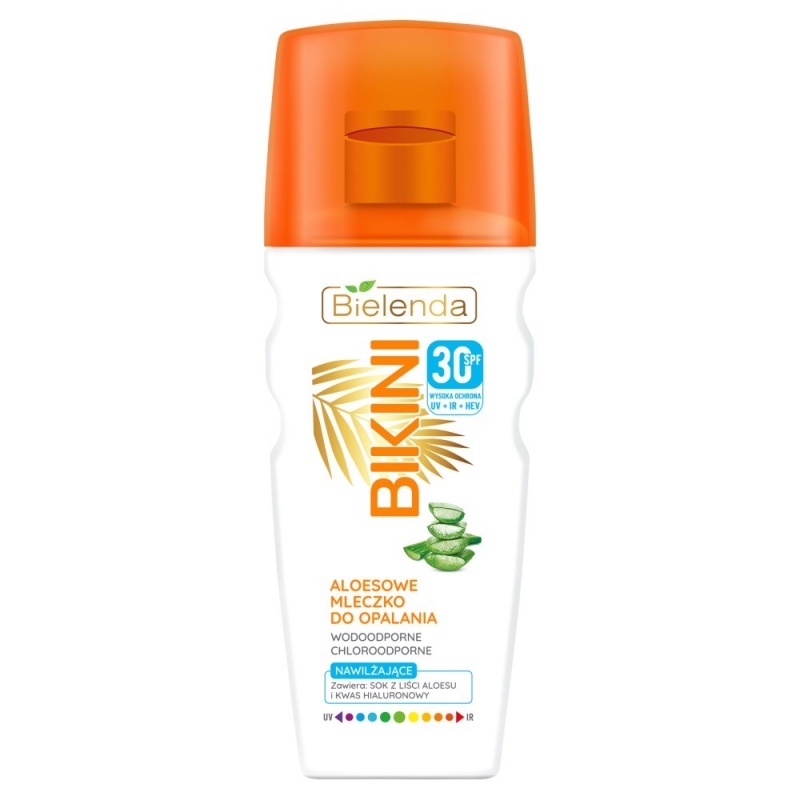 BIELENDA BIKINI Aloesowe mleczko do opalania SPF30 200ml