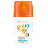 BIELENDA BIKINI Kokosowa mgiełka do opalania twarz+włosy SPF15 150ml