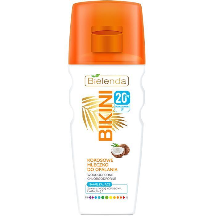 BIELENDA BIKINI Kokosowe mleczko do opalania SPF20 200ml