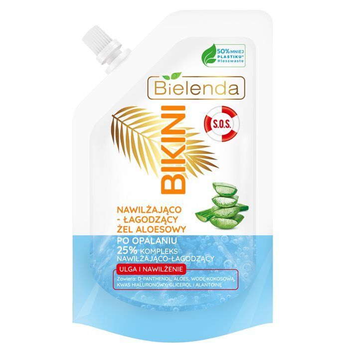 BIELENDA BIKINI Nawilżająco-łagodzący Żel aloesowy po opalaniu 45 ml