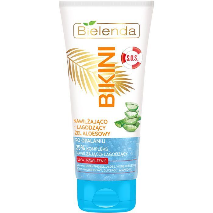 BIELENDA BIKINI Nawilżająco-łagodzący żel aloesowy po opalaniu SOS 150ml