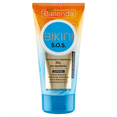 BIELENDA BIKINI S.O.S. Nawilżająco-Łagodzący Żel po opalaniu 150 ml