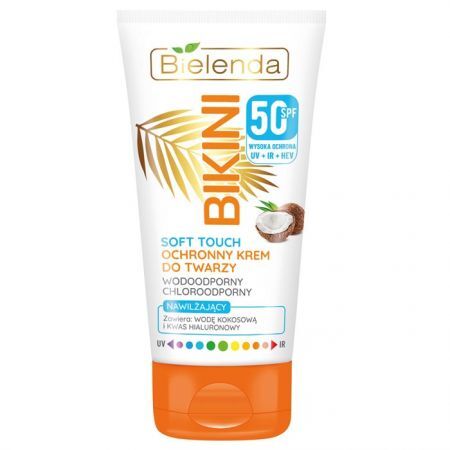 BIELENDA BIKINI  SOFT TOUCH Ochronny krem do twarzy SPF50, 50ml