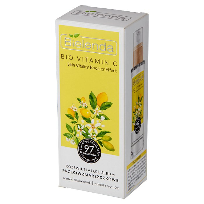 BIELENDA Bio Vitamin C Rozświetlające serum przeciwzmarszczkowe 30 ml