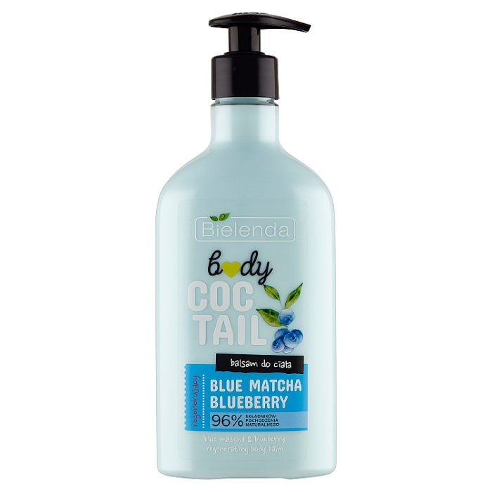 BIELENDA BODY COCTAIL Regenerujący balsam do ciała BLUE MATCHA + BLUEBERRY 400 ml