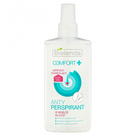BIELENDA Comfort+ Antyperspirant w mgiełce do stóp 150 ml