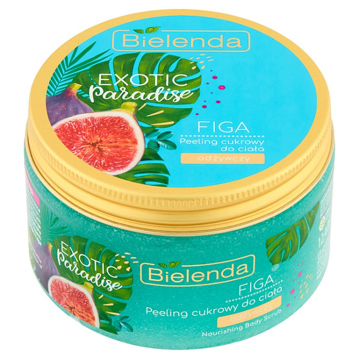 BIELENDA EXOTIC PARADISE Peeling cukrowy do ciała, odżywczy FIGA 350 ml