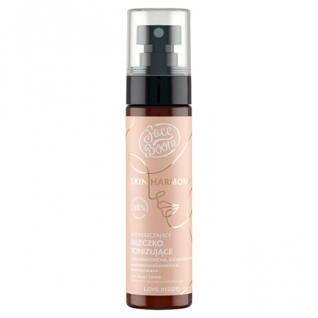 BIELENDA FaceBoom Skin Harmony Rozpieszczające mleczko tonizujące 75 ml
