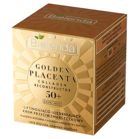 BIELENDA Golden Placenta Liftingująco - ujędrniający krem przeciwzmarszczkowy 50+ 50 ml