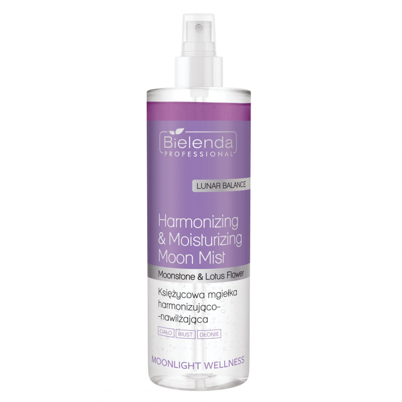 Bielenda Professional Moonlight Wellness Księżycowa mgiełka harmonizująco-nawilżająca, 200 ml