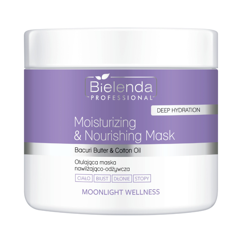 Bielenda Professional Moonlight Wellness Otulająca maska nawilżająco-odżywcza, 600 g