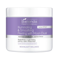 Bielenda Professional Moonlight Wellness Rozświetlająco-wygładzający peeling z pyłem księżycowym, 550 g