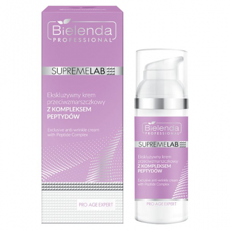 Bielenda Professional Supremelab krem przeciwzmarszczkowy z peptydami, 50 ml