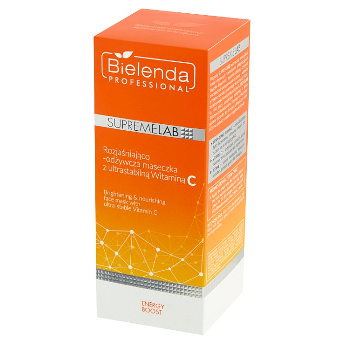 Bielenda Professional Supremelab maseczka rozjaśniająco-odżywcza z wit. C, 70 ml