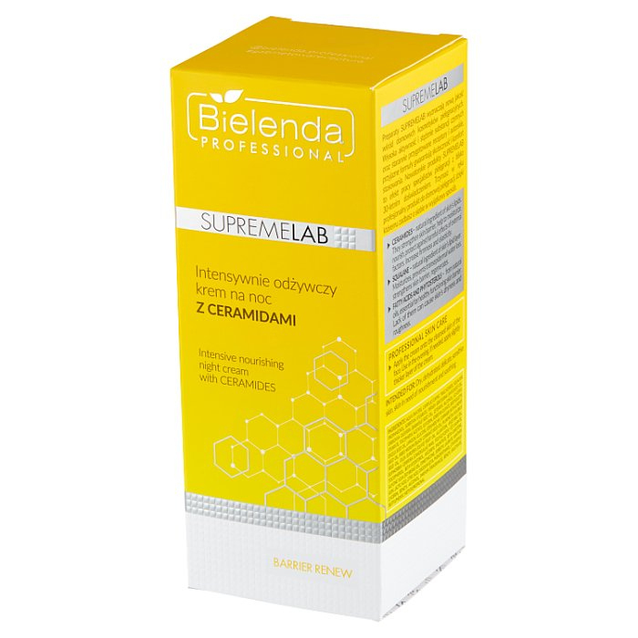 Bielenda Professional Supremelab odżywczy krem na noc z ceramidami, 50 ml