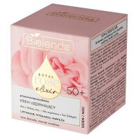 Bielenda Royal Rose Elixir Przeciwzmarszczkowy półtłusty krem 50+ na dzień i noc, 50 ml