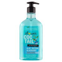 BIELENDA SHOWER COCTAIL Energetyzujący żel pod prysznic BLUE MATCHA + BLUEBERRY 400 ml